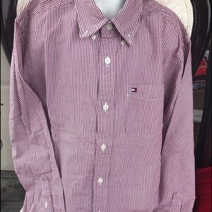 Tommy Hilfiger stripe button down for Boys